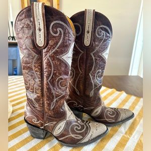 Old Gringo stitched leather boots